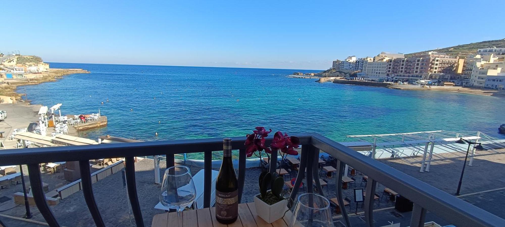 Apartmán Marsalforn Sea Front Studio Zebbug  Exteriér fotografie
