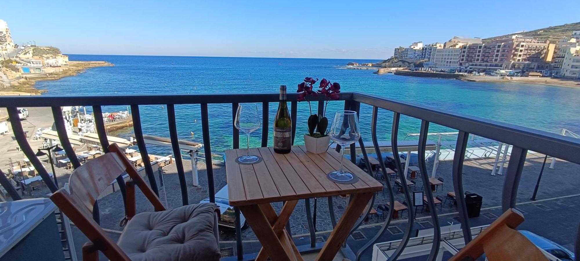 Apartmán Marsalforn Sea Front Studio Zebbug  Exteriér fotografie